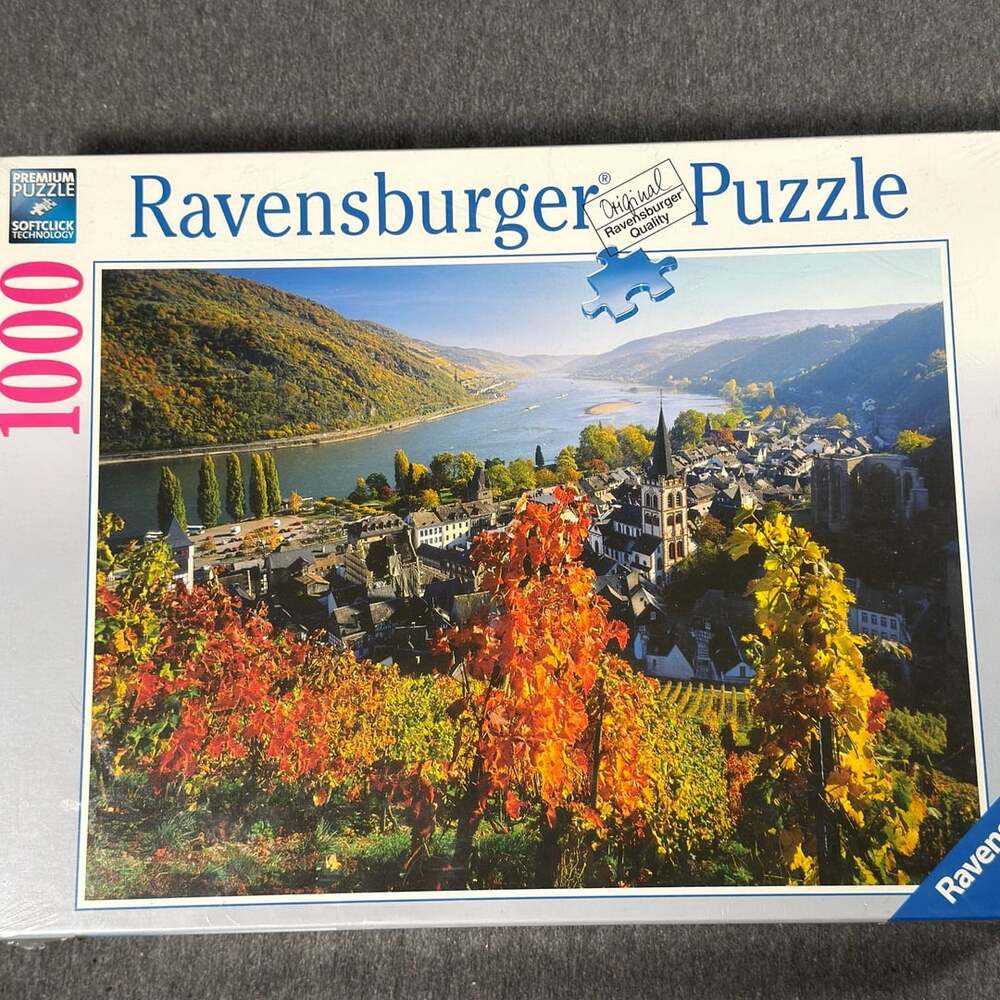 Ravensburger On The River Rhine 1000 Piece Jigsaw Puzzle